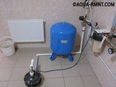 Vase d'expansion pour l'alimentation en eau: sélection, appareil, installation et raccordement