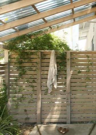 Douche d'été en polycarbonate : instructions de conception étape par étape