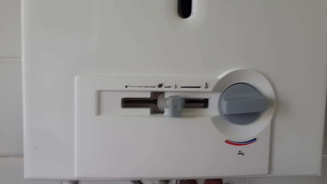 Dysfonctionnements possibles lors de l'utilisation d'une colonne de gaz bosch wr