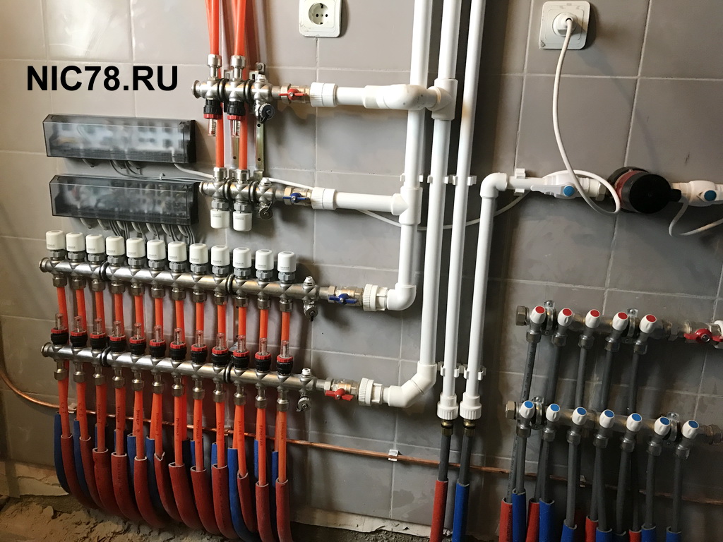 Peigne chauffant du collecteur de distribution, groupe de collecteurs, pourquoi avons-nous besoin d'un collecteur de chauffage dans le système d'eau, types, appareil, principe de fonctionnement, fonctionnement, réglage