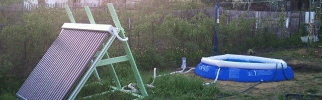 Chauffe-eau de piscine bricolage