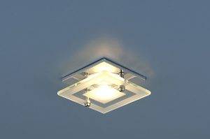 Ampoules pour plafonds tendus: règles de choix et de connexion + dispositions des lampes au plafond