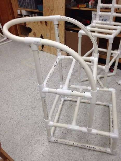 Artisanat à partir de tuyaux - instructions pour concevoir et installer des objets utiles à partir de tuyaux (90 photos)