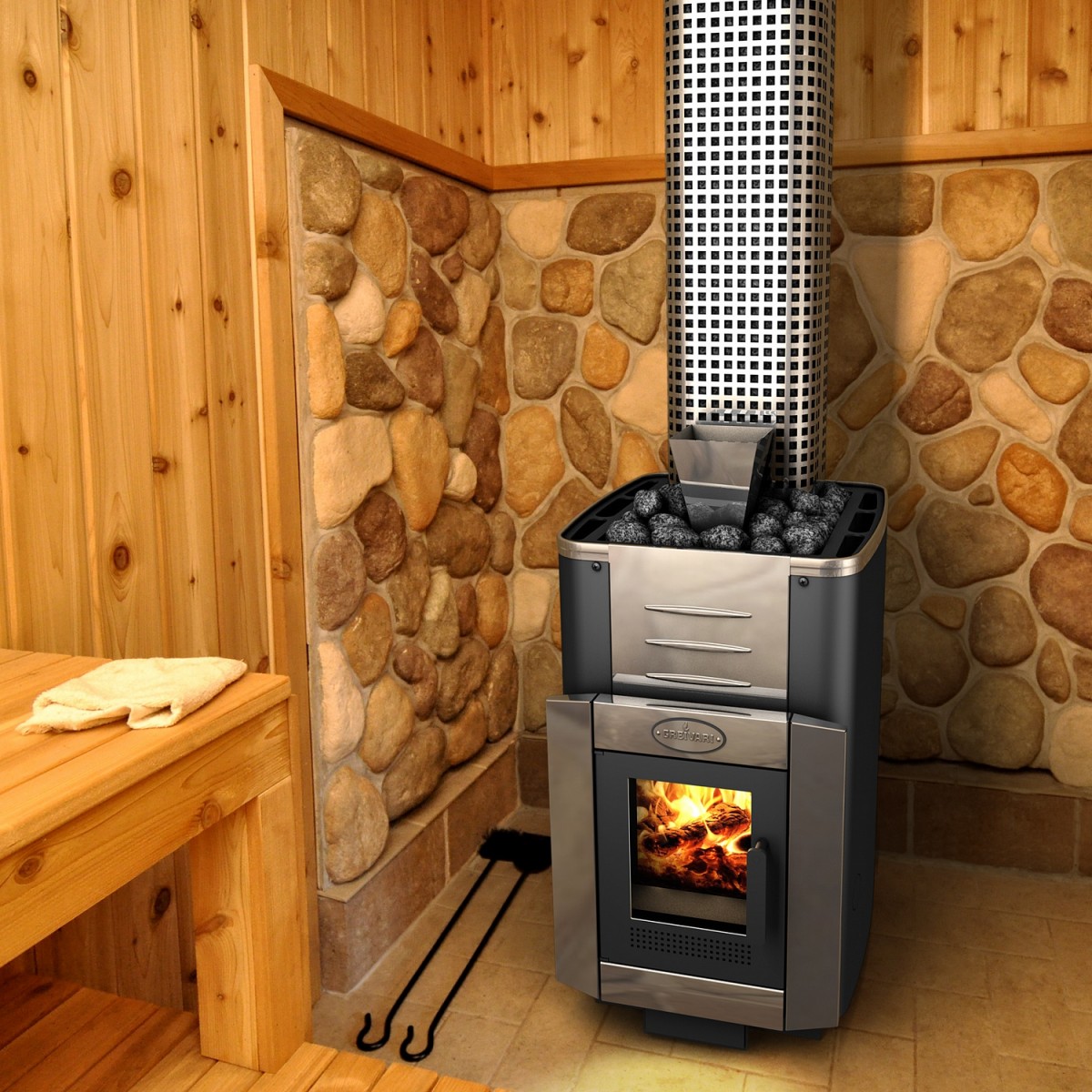 Les meilleurs poêles pour un bain russe avec un radiateur fermé