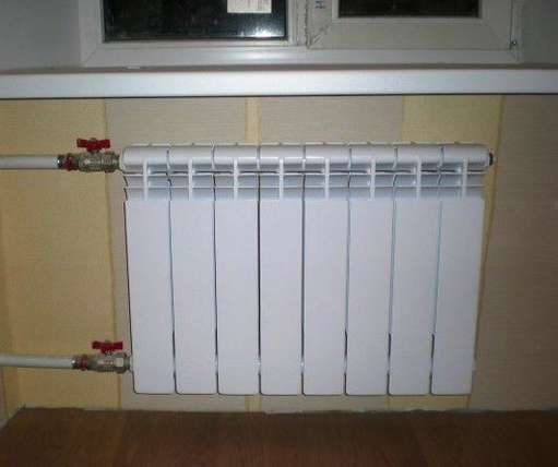 Système de chauffage monotube d'une maison privée