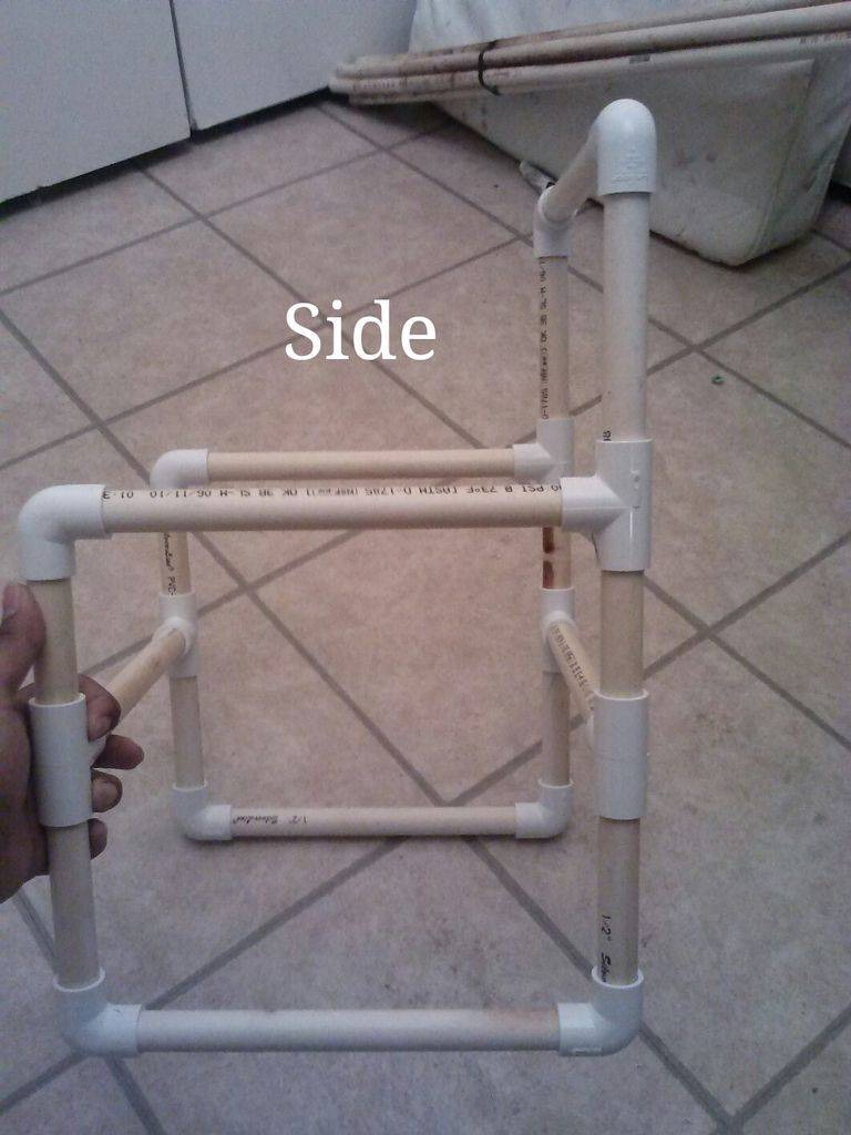 Sèche-linge à faire soi-même à partir de tuyaux en plastique