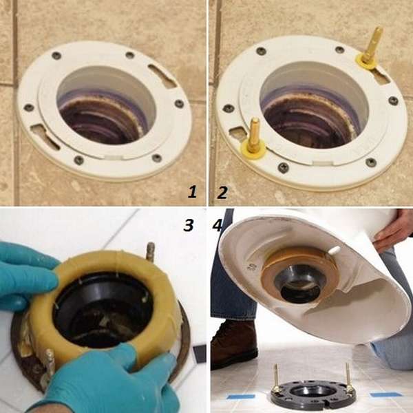 Installation de l'ondulation sur les toilettes et les spécificités de la connexion de la plomberie avec celle-ci