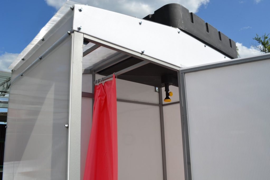 Douche champêtre à faire soi-même