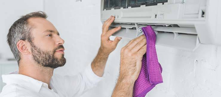 Est-il possible d'utiliser le climatiseur pour le chauffage en cas de gel et comment le préparer pour ce travail ?