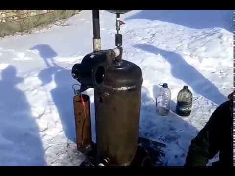 Chaudière à huile usée à faire soi-même: fabriquer une chaudière maison pour tester