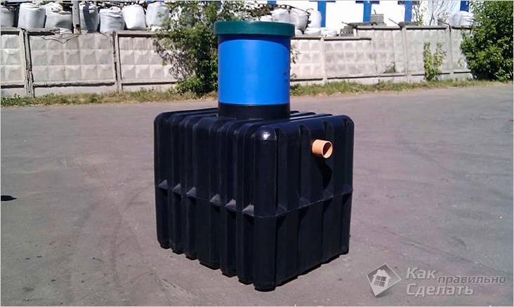 Le principe et le schéma de fonctionnement de la fosse septique "Tank" + installation et installation de cette fosse septique de vos propres mains