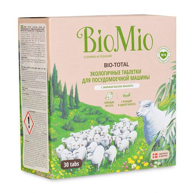 Avantages et inconvénients des tablettes pour lave-vaisselle bio myo (biomio)