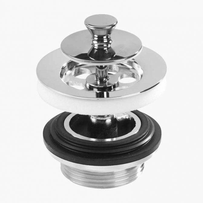 Vanne de fond pour l'évier: variétés et installation à faire soi-même