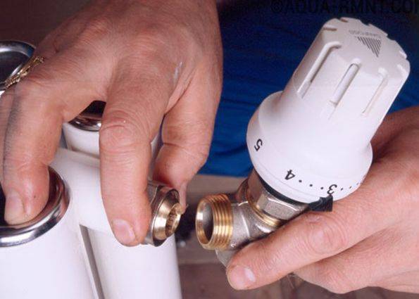 Sélection et installation d'une tête thermique pour un radiateur de chauffage