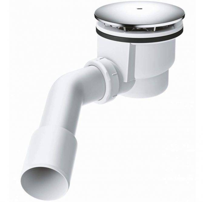 Siphon à faire soi-même pour cabine de douche avec bac bas