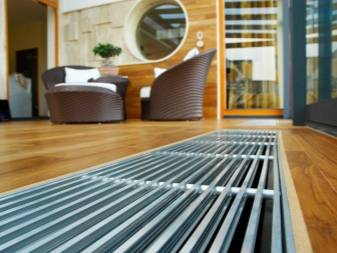 Installation indépendante de convecteurs au sol