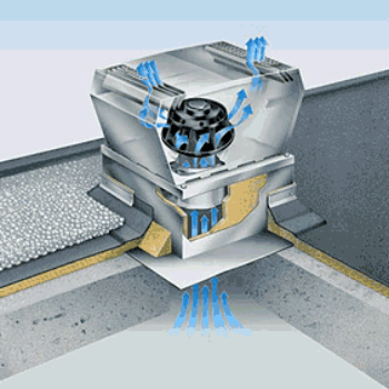 Installation de ventilateurs sur le toit: caractéristiques d'installation et de fixation des ventilateurs de toit
