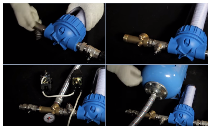 Vase d'expansion pour l'alimentation en eau: sélection, appareil, installation et raccordement