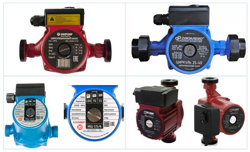 Comment calculer une pompe pour le chauffage: exemples de calculs et règles de sélection des équipements