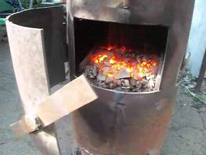 Poêle à ventre long : un design simple pour faire ses propres mains