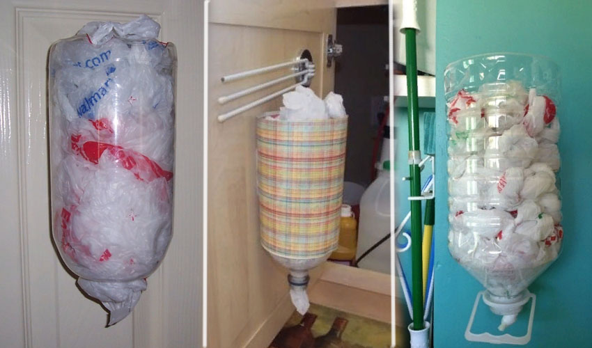 Comment ranger les sacs dans la cuisine pour qu'ils prennent un minimum de place ?