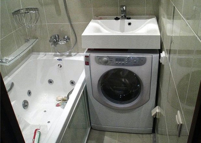 Lavabo de salle de bain avec colonne: technique d'installation et de raccordement