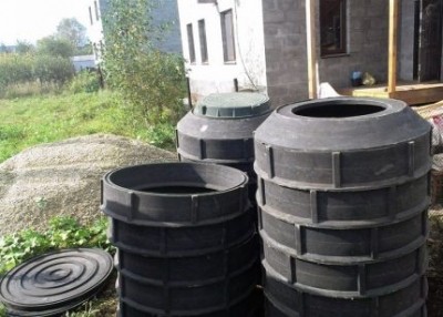 Puits en plastique pour les égouts