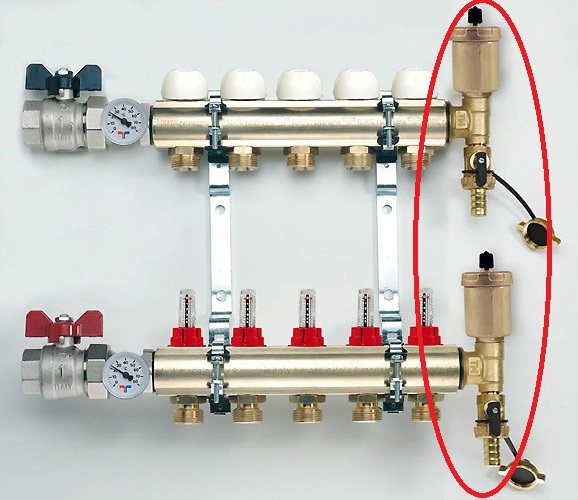 Mélangeur pour chauffage au sol: règles d'installation d'un collecteur de distribution