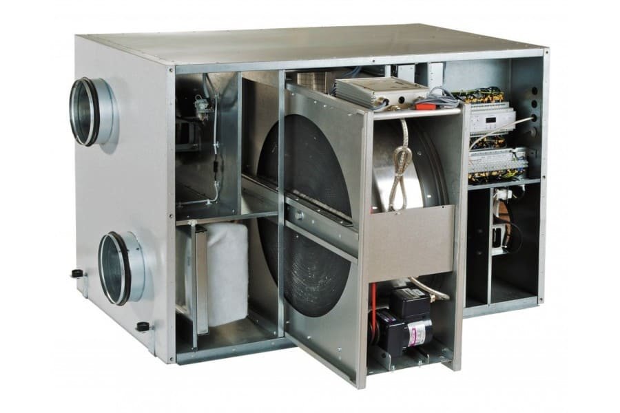 Ventilation de soufflage et d'extraction avec récupération de chaleur : dispositif et fonctionnement - point j
