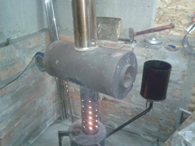 Poêle Potbelly dans le garage: comment l'installer de vos propres mains, dessins