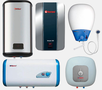 Chauffe-eau cumulatifs, instantanés et combinés Thermex