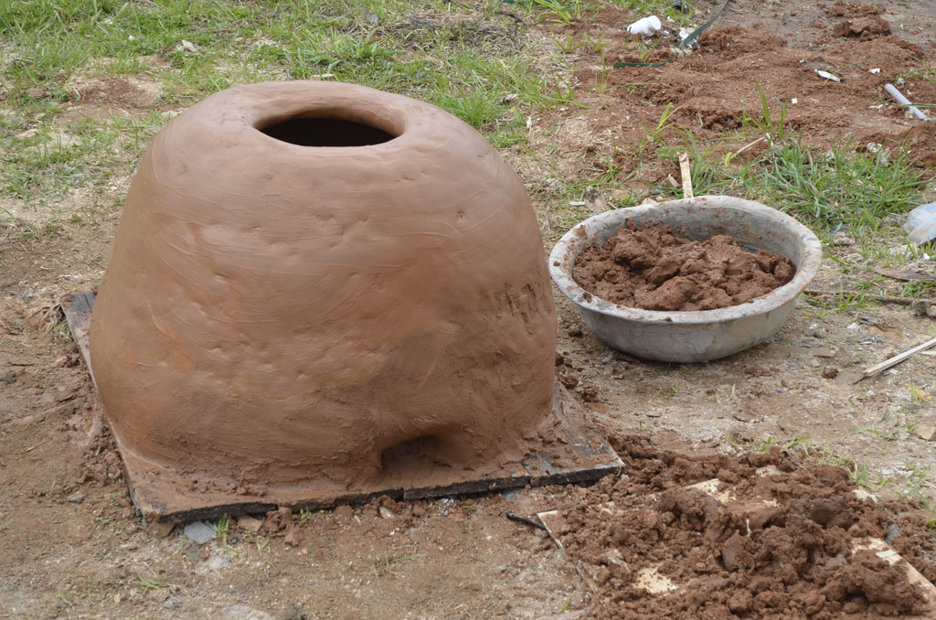 La proportion de sable et d'argile pour la pose du poêle