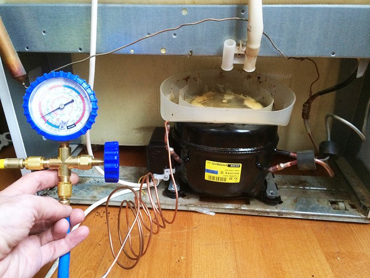 Diagnostic des pannes à faire soi-même et réparation du compresseur dans le réfrigérateur