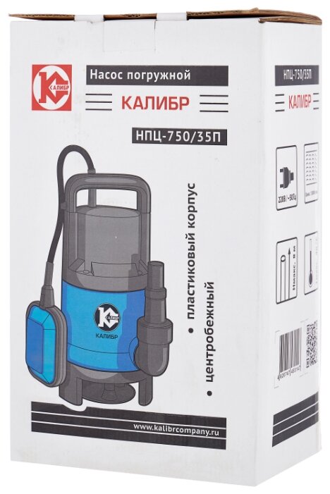 Pompe à eau "calibre": appareil, examen des modèles, avis