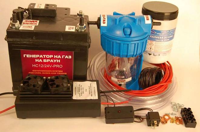 Générateur d'hydrogène pour le système de chauffage : nous assemblons l'installation existante de nos propres mains