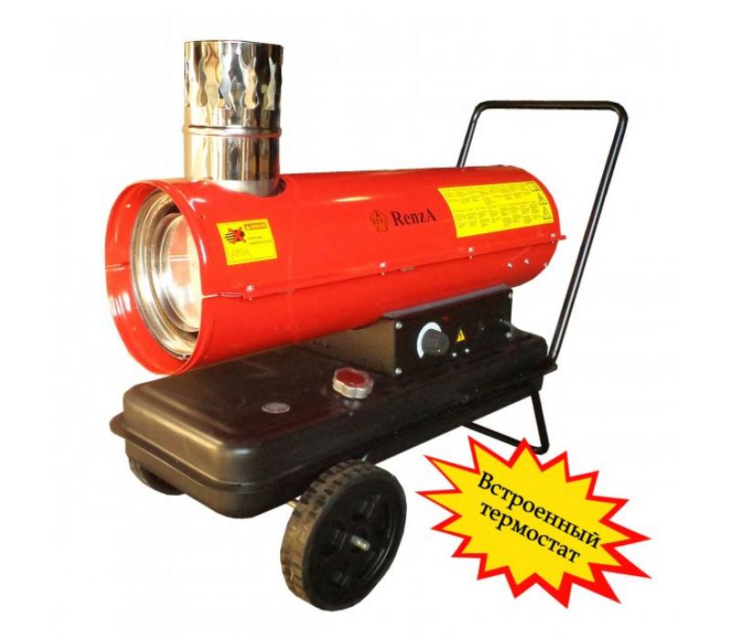 Pistolet à chaleur diesel : chauffage indirect et direct, alimentation pour garage, maison d'été