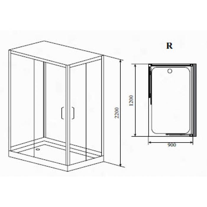 Dimensions des cabines de douche (81 photos) : options petites et standard, cabines aux dimensions 90x90 et 80x80, 120x80 et 100x100, 120x90 et 70x70