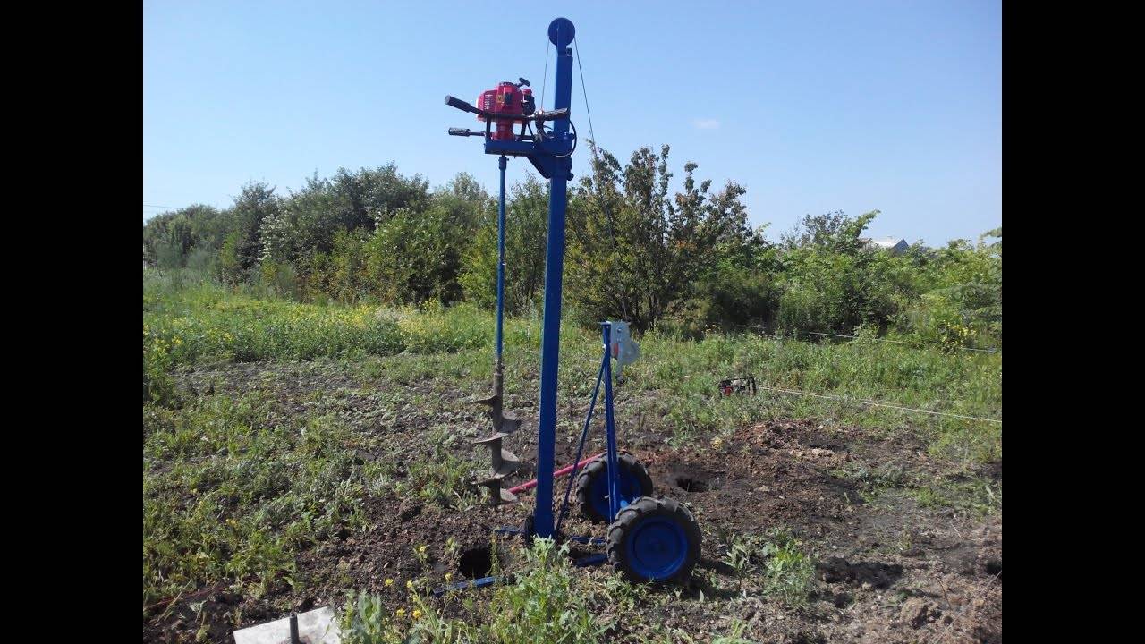 Appareil de forage à faire soi-même: produits faits maison pour forer des puits