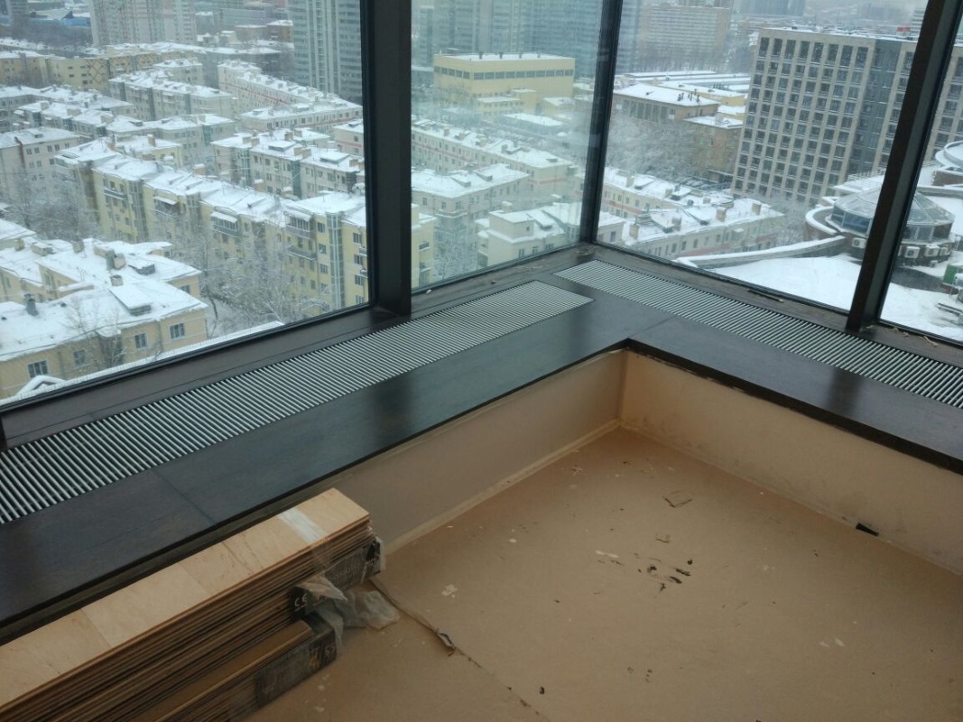 Appuis de fenêtre chauffants - types, avantages, méthodes d'installation