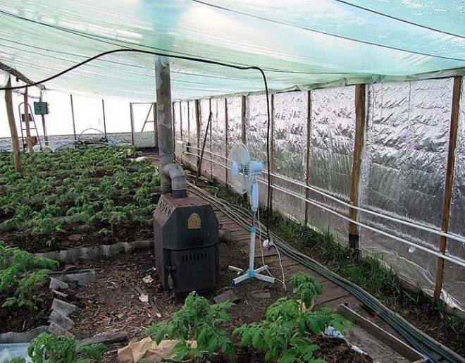 Chauffer une serre en hiver