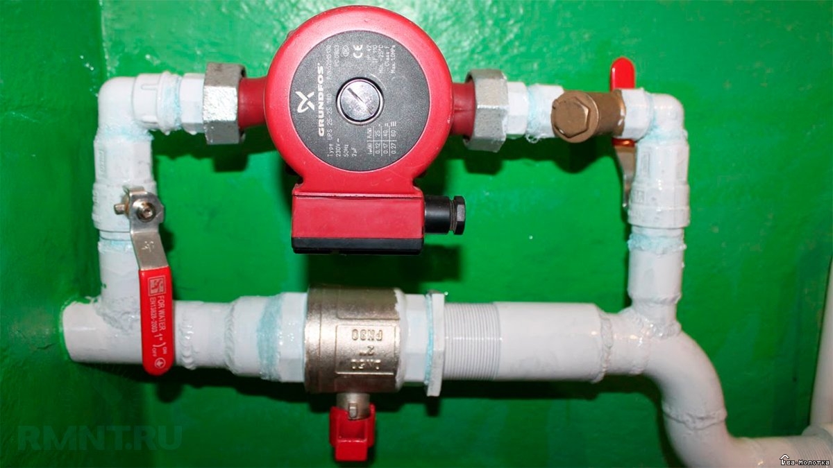 Systèmes de chauffage avec circulation par pompe: schémas de l'appareil et fonctionnement