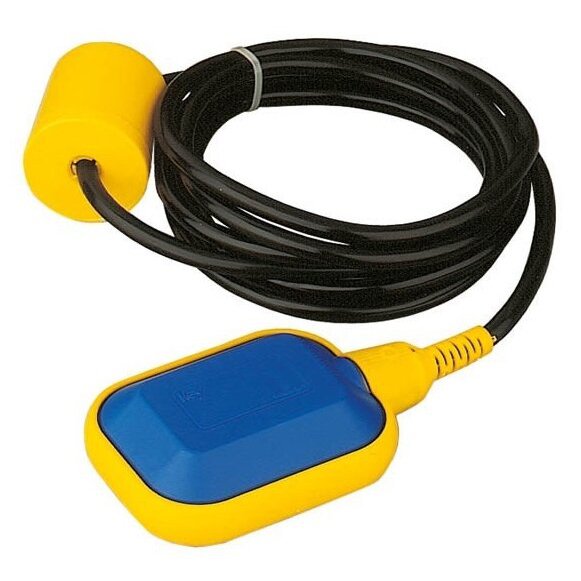 Interrupteurs à flotteur avec contrôle du niveau d'eau