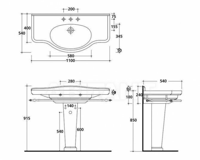 Comment installer un évier avec un piédestal : instructions d'installation étape par étape