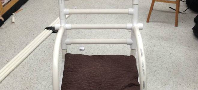 Meubles en tuyaux de polypropylène - une bonne solution pour la maison et le jardin