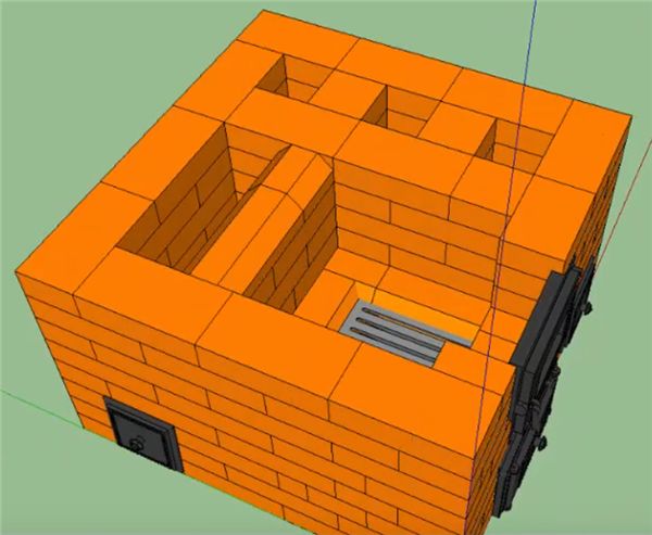 Le four à briques le plus simple à faire soi-même, instructions et photos