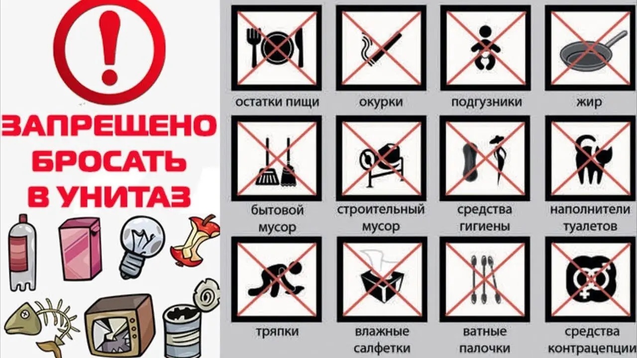 Quoi ne pas jeter dans les toilettes : comment éviter les blocages