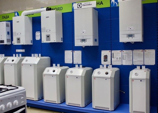 L'utilisation de chaudières à gaz sur le gaz en bouteille