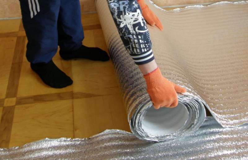 Isolation du sol dans une maison en bois: procédure de travail + appareils de chauffage populaires