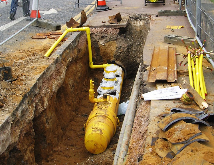 Gazoducs aériens et souterrains: caractéristiques de l'appareil et pose