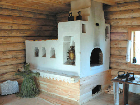 Types et appareil du poêle russe